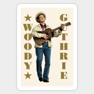 Woody Guthrie Magnet